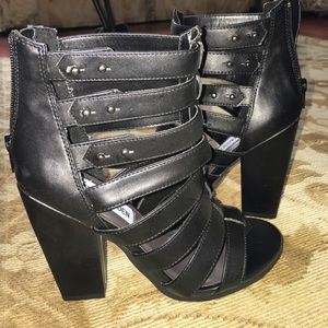 COPY - Steve Madden cutout gladiator heels